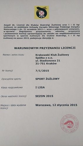 Fot. speedwaywanda.pl