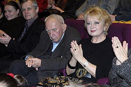 Gustaw Holoubek i Magdalena Zawadzka