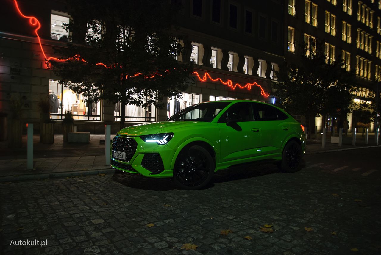 Test: Audi RS Q3 Sportback - zapomnijcie o aucie, skupcie się na silniku