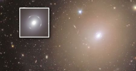 Teleskop Euclid odkrywa doskonały pierścień Einsteina potwierdzający teorię względności