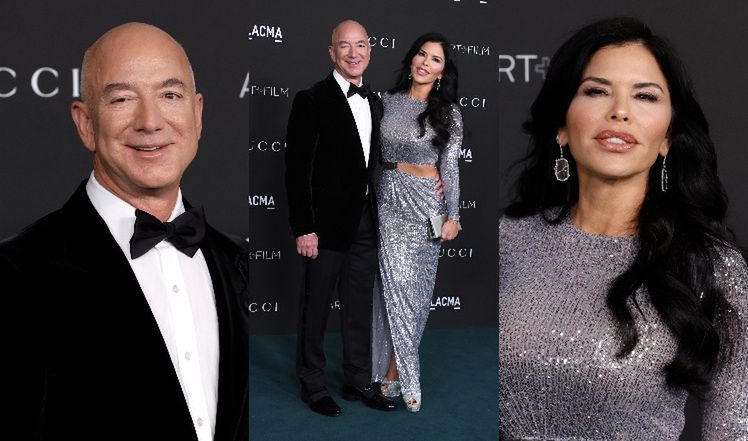 Jeff Bezos z dziewczyną