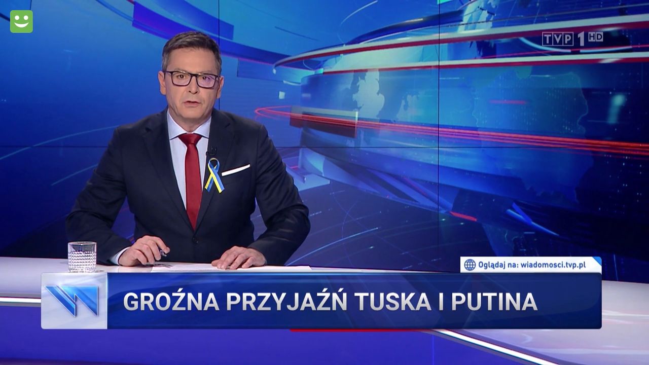 Skargi na "Wiadomości" nic nie dają. TVP obrzydza Polakom Tuska na całego