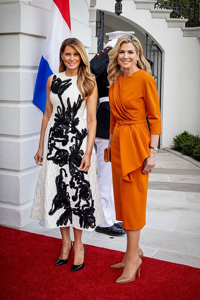 Melania Trump, królowa Maxima 