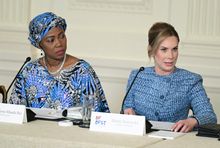 Marta Nawrocka w Białym Domu. 