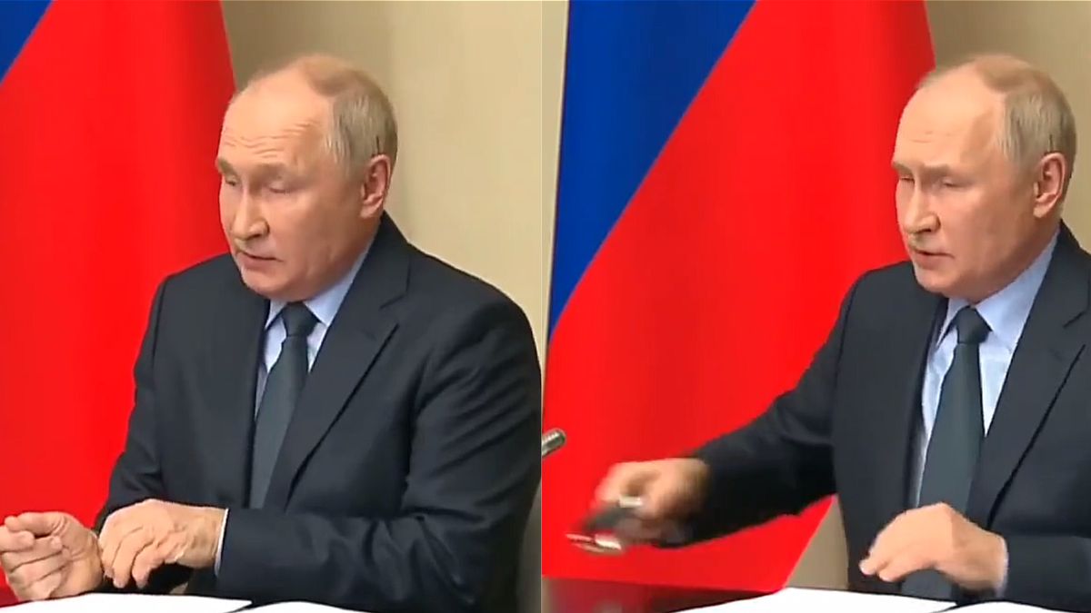 Osobliwe zachowanie Władimira Putina