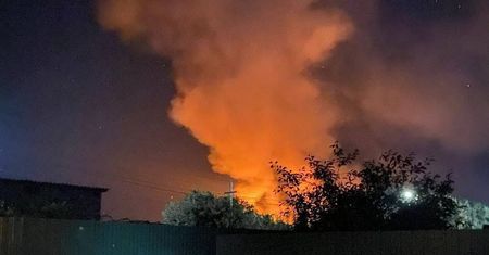 Kolejny rosyjski skład amunicji w ogniu. Ten był "kluczowy"
