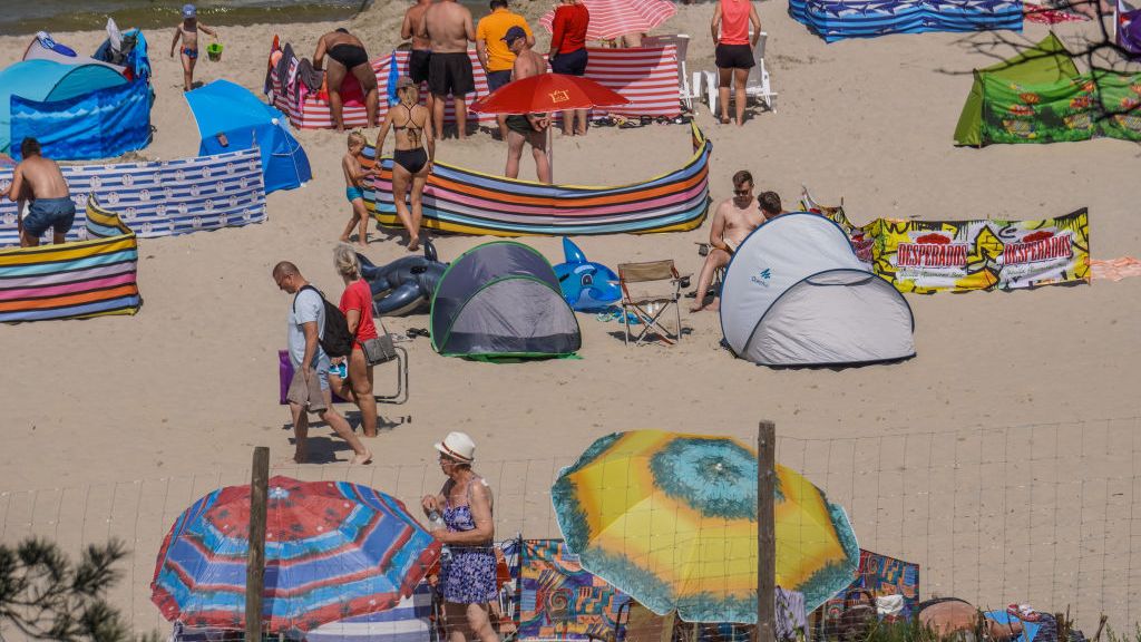 Zakazane na plaży.