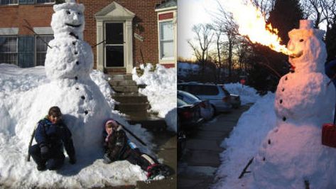 Bałwanek z ognistym oddechem [wideo] 1