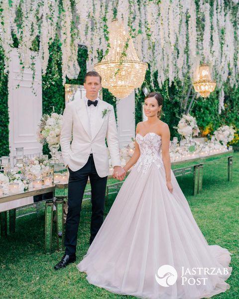 Wojciech Szczęsny i Marina Łuczenko wzięli ślub