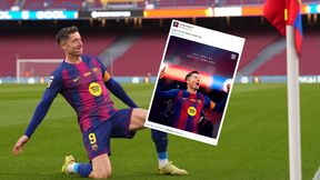 Barcelona przygotowała grafikę dla Lewandowskiego. Ponad 400 tys. wyświetleń