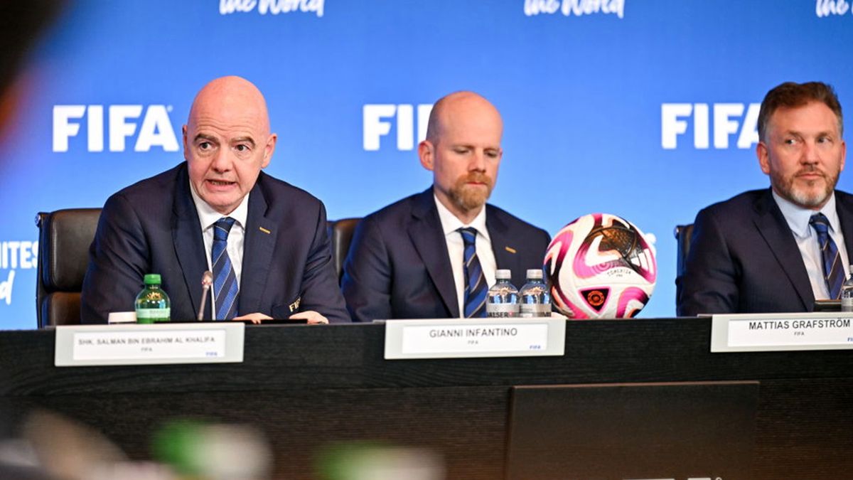 Getty Images / Harold Cunningham - FIFA / Na zdjęciu: posiedzenie Rady FIFA