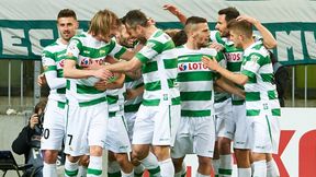 Jagiellonia - Lechia: nerwy, dym i cierpliwy spiker. Triumf Lechii po pięknym golu