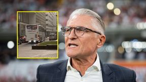 Nawałka by się wściekł. Zobacz, co stało się pod hotelem polskiej kadry