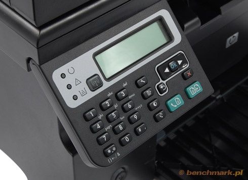 HP M1217nfw MFP - panel kontrolny