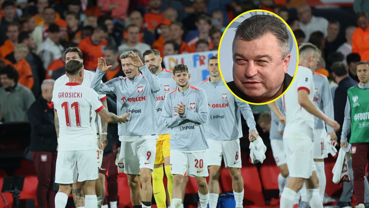 PAP / Leszek Szymański / Piotr Nowak / Na zdjęciu: Reprezentacja Polski, w kółku Roman Kosecki.