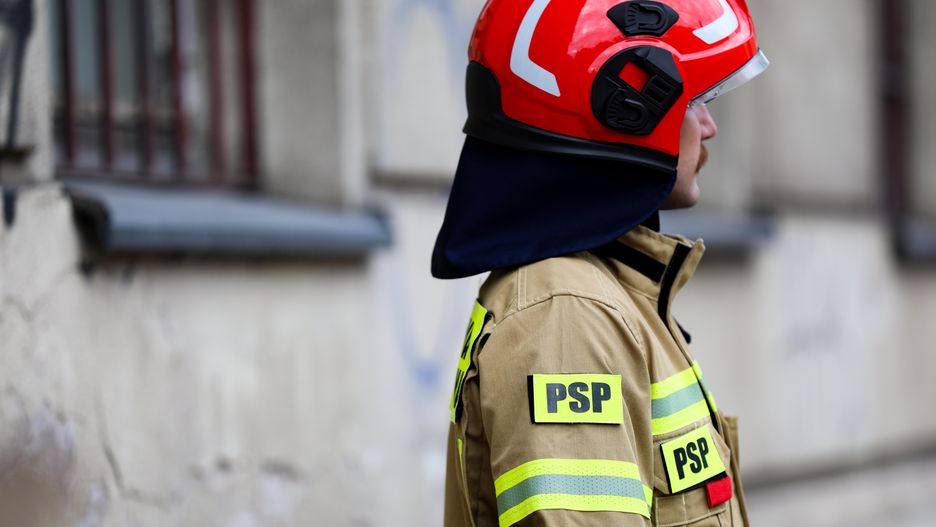 Ogień szybko zlokalizowano i opanowano