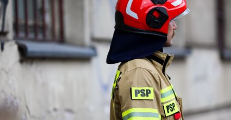 Pożar w gospodarstwie. Ewakuowano zwierzęta
