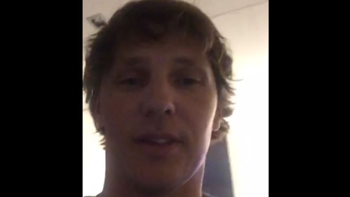 Rafał Zaorski swój sukces trasmitował na żywo