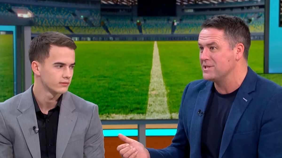 YouTube / @gmb / Na zdjęciu: James i Michael Owen w programie Good Morning Britain