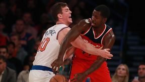 Młody środkowy biegł przez Nowy Jork, żeby zaliczyć swój debiut w NBA