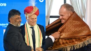 "You are our Maharaja". Tusk w Indiach