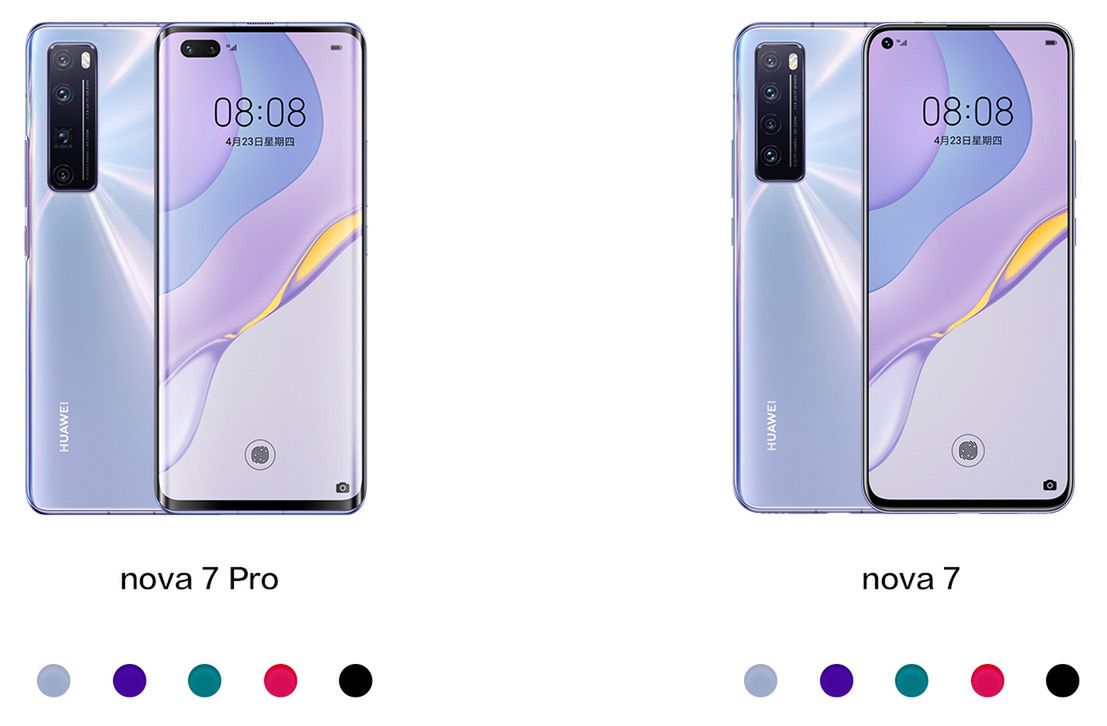 Huawei Nova 7, 7 SE i 7 Pro oficjalnie. W pakiecie aparaty 64 MP i obsługa 5G 5
