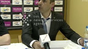 "Gdy sytuacja robi się trudna, ręce drżą". Trener PGE Turowa analizował przyczyny porażki