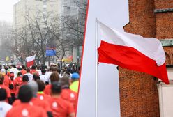 11 listopada. Bieg Niepodległości na ulicach Warszawy. Podobne wydarzenia w całej Polsce