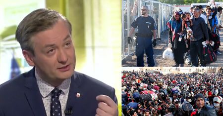 Biedroń skonfrontował z uchodźcami nauczycielkę, która nazwała ich "bydłem"