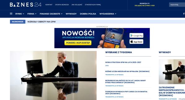 Nowy portal kanału Biznes24