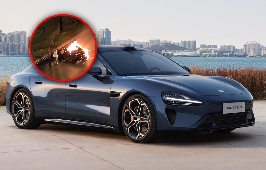 Poważny wypadek Xiaomi SU7. Kierowca był zakleszczony w płonącym aucie