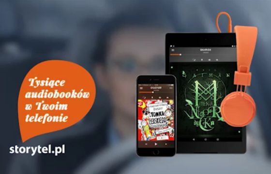 „Tysiące audiobooków w Twoim telefonie” w kampanii Storytel.pl. (wideo)