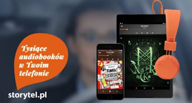 „Tysiące audiobooków w Twoim telefonie” w kampanii Storytel.pl. (wideo)