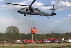 Potężny pożar pod Warszawą. Co najmniej 100 ha lasu