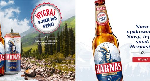 Harnaś z kolejną edycją loterii podkapslowej