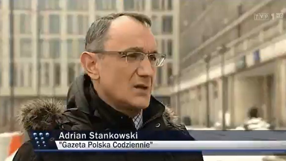 Adrian Stankowski był jednym z ulubionych ekspertów ''Wiadomości''