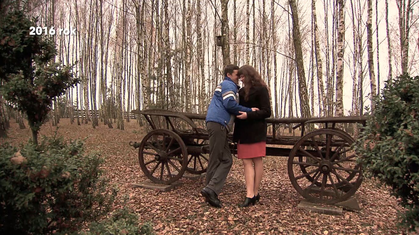 Kasia i Dawid przed laty