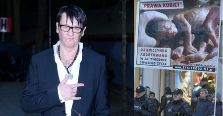 Niepoczytalny działacz pro-life sądzi się z Maleńczukiem. Jego sprawę umorzono