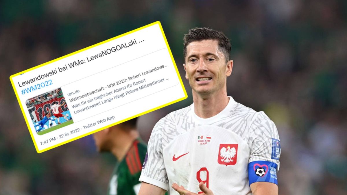 Zdjęcie okładkowe artykułu: Getty Images / Claudio Villa oraz Twitter/RAS Sport / Na grafice: Robert Lewandowski i tweet RAS Sport