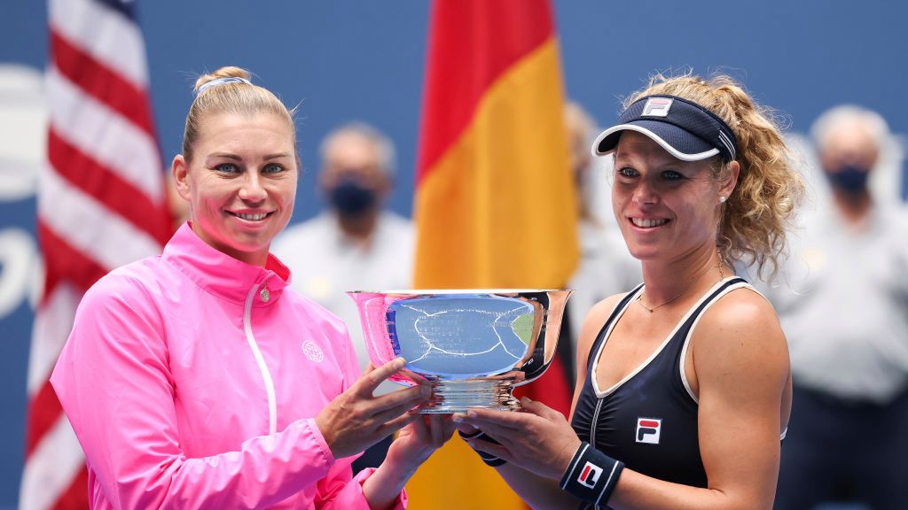 Wiera Zwonariowa i Laura Siegemund, mistrzynie US Open 2020 w deblu kobiet