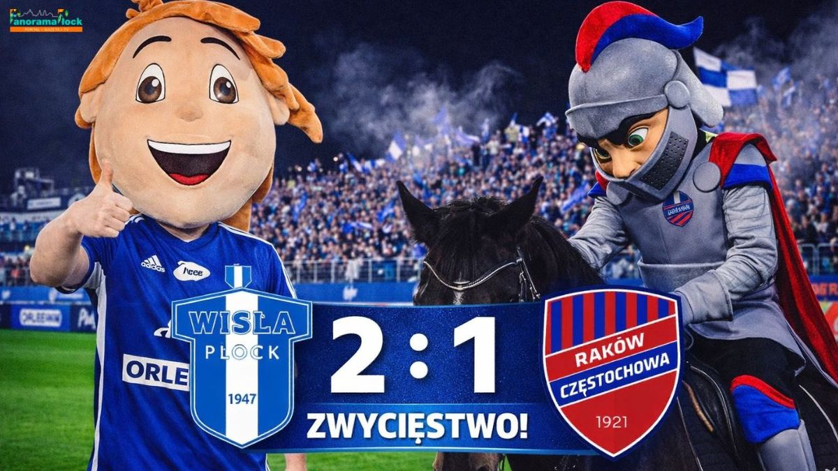 Wisła pokonuje Raków!