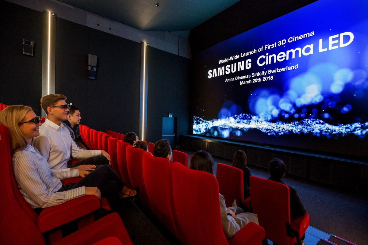 Ruszyło pierwsze na świecie kino z ekranem Samsung Cinema LED 3D