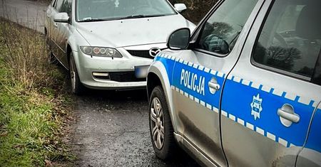Policjanci mieli nosa. Kontrola mazdy była wyjątkowa