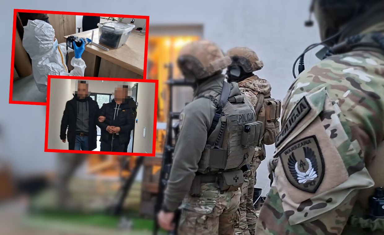 Ogromna akcja policji. Zatrzymania gangu w różnych częściach Polski