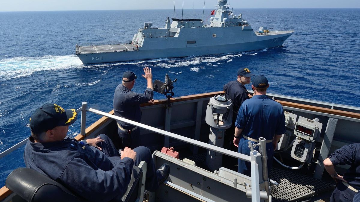 Turecka korweta (fot. ilustracyjne)