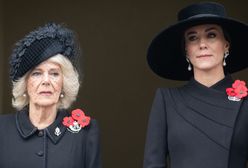 Księżna Kate i królowa na czarno. To pierwsza taka sytuacja dla króla Karola III