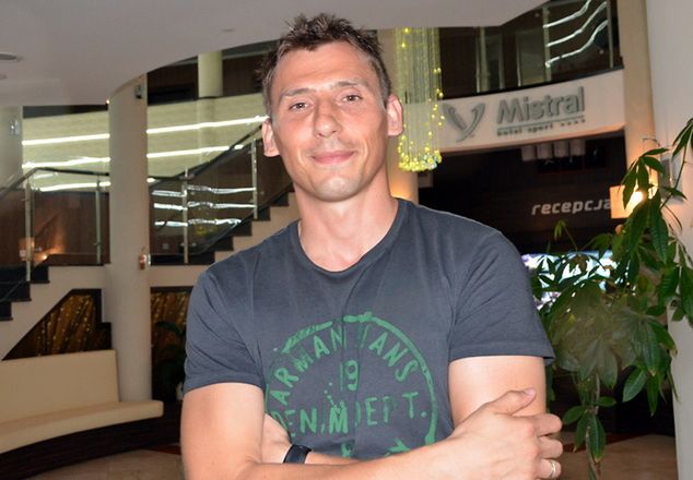 Krzysztof Pilarz w gniewińskim hotelu Mistral / for. Urszula Rutka / terazpasy.pl