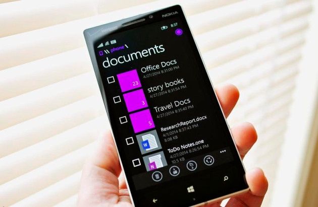 Windows Phone menedżer zadań