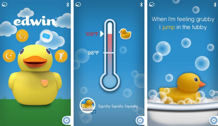 Edwin the Duck - gumowa kaczka też jest smart. Sprawdzi temperaturę wody i opowie bajkę na dobranoc 3