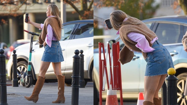 Karolina Pisarek walczy o idealne "selife"